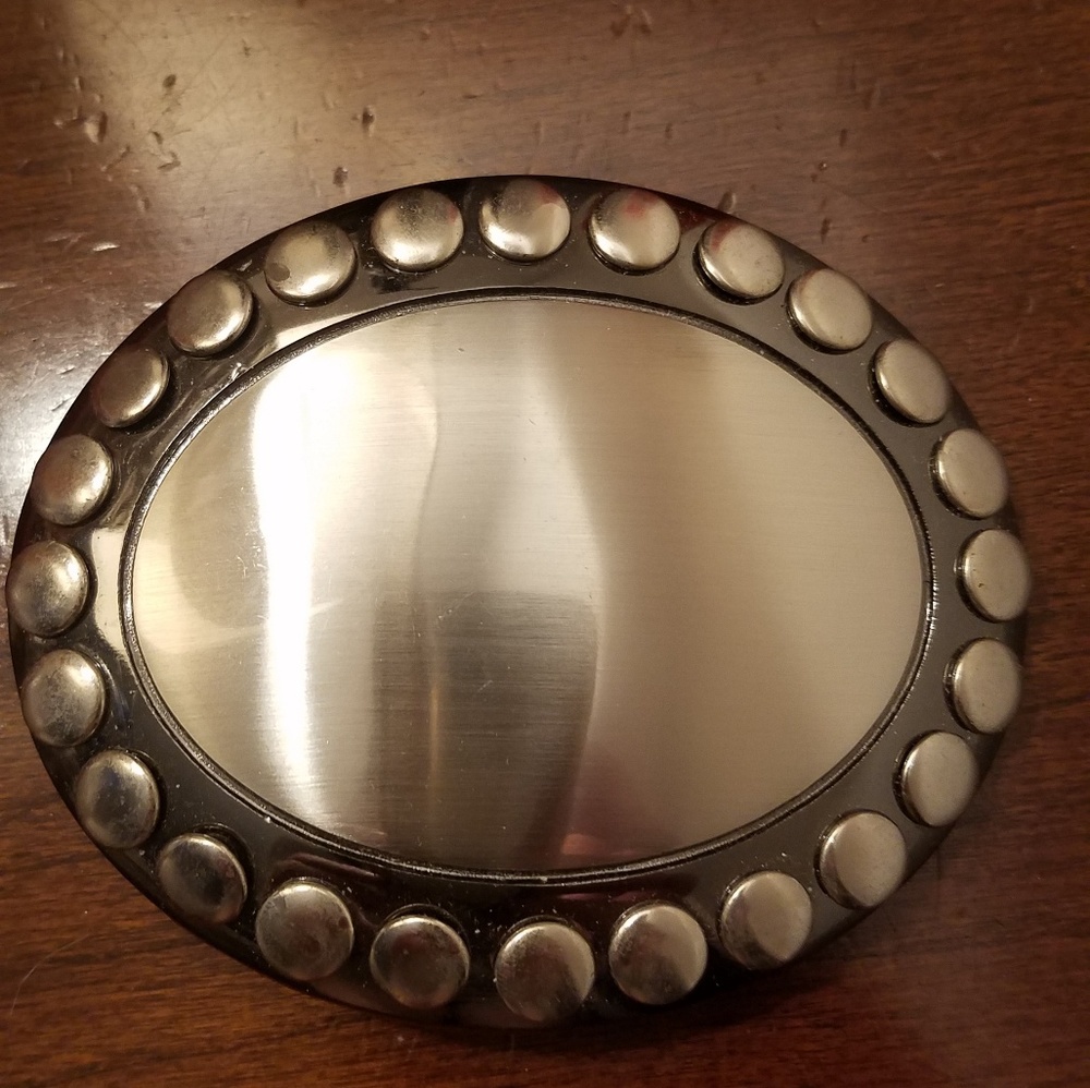 Silver Belt Buckle